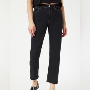 Mavi New York High Rise Straight Leg Jeans